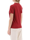 Fox Head Patch Regular Short Sleeve T-Shirt Brick Red - MAISON KITSUNE - BALAAN 4