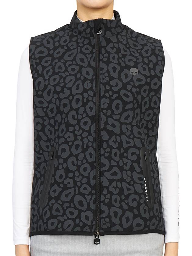 women's brushed vest black - HYDROGEN - BALAAN 2