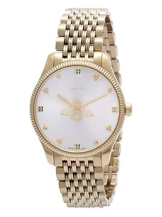 G Timeless 37mm metal watch gold - GUCCI - BALAAN 2