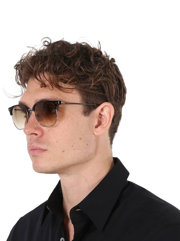 Ray Ban New Clubmaster Brown Gradient Irregular Unisex Sunglasses RB4416 710/51 53 - RAY-BAN - BALAAN 2