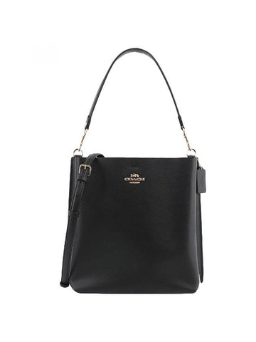 Mollie Bucket Bag Black - COACH - BALAAN 1