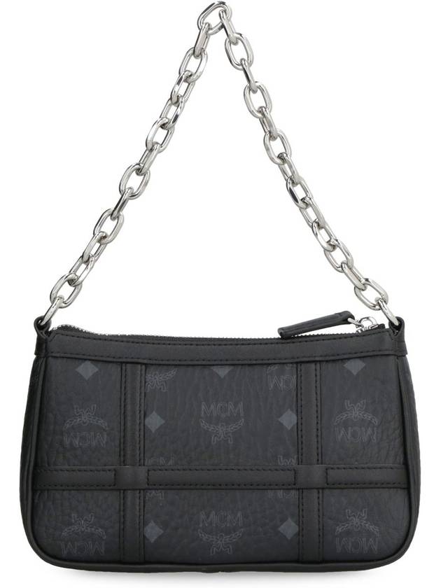 Monogram Print Chain Shoulder Bag Black - MCM - BALAAN 5