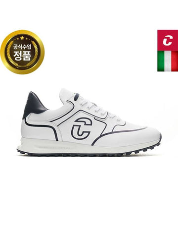 Official Italian handmade golf shoes FLYER WHITE - DUCA DEL COSMA - BALAAN 1