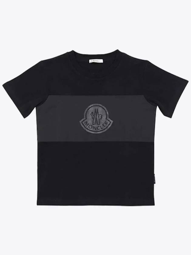 Black Kids Short Sleeve 8C77020 83092 999 - MONCLER - BALAAN 2