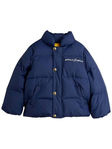 Kids Society Puffer Jacket Navy 24710142 60 - MINI RODINI - BALAAN 1