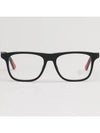 Rectangle Acetate Eyeglasses Black - MONCLER - BALAAN 4