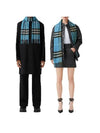 Classic Check Cashmere Muffler 8065041 - BURBERRY - BALAAN 7