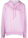 Diag Striped Hoodie Pink - OFF WHITE - BALAAN 2