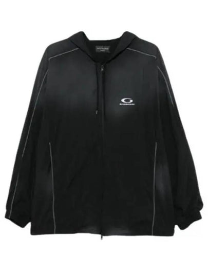 Sports Icon Large Track Jacket Black - BALENCIAGA - BALAAN 2