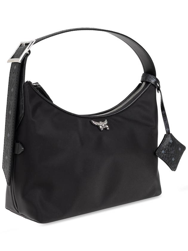 MCM Shoulder Bag With Logo, Women's, Black - MCM - BALAAN 4