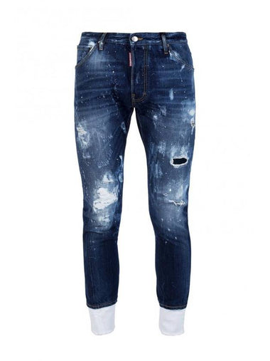 Men's Classic Kenny Twiggy Jeans Blue - DSQUARED2 - BALAAN 1