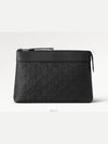 Pochette Voyage Souple Monogram Leather Pouch Bag Black - LOUIS VUITTON - BALAAN 2