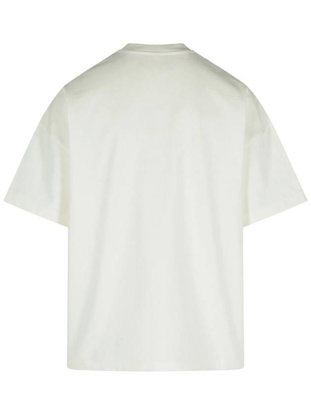 Jil Sander Ivory Cotton T-Shirt - JIL SANDER - BALAAN 3