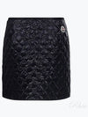 Padded mini H line skirt black - MONCLER - BALAAN 2