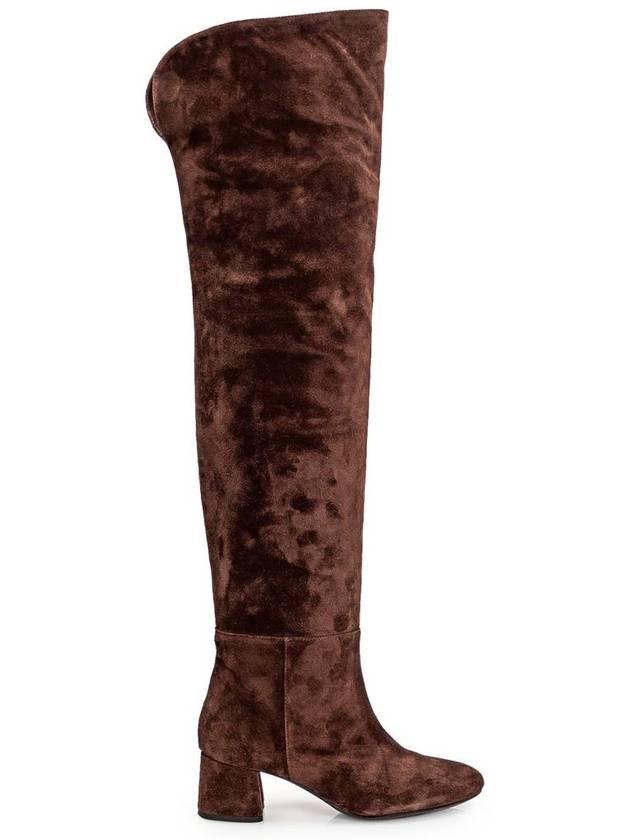 Anna F. Suede Leather Boot - ANNA F. - BALAAN 1