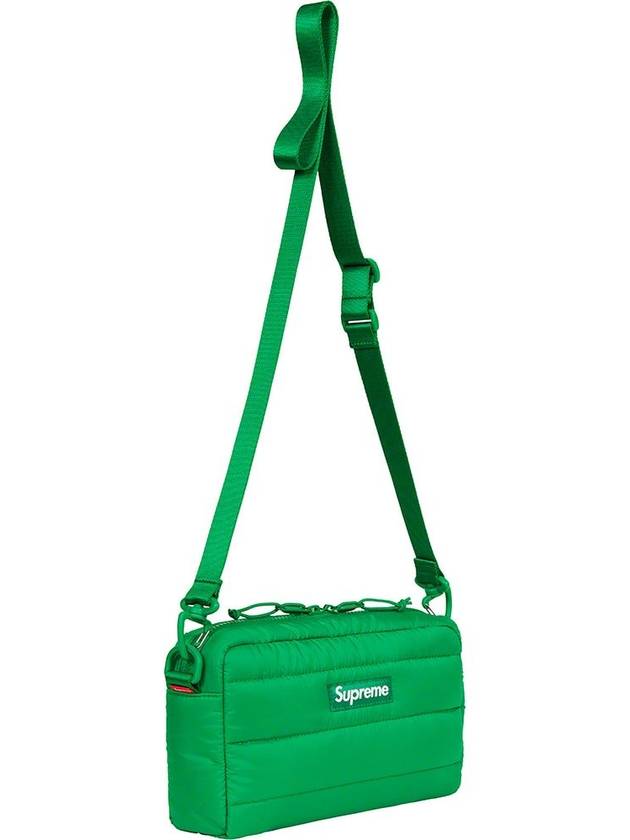 Puffer Side Cross Bag Green - SUPREME - BALAAN 4