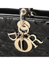 Lady Large Patent Tote Bag Black - DIOR - BALAAN 6