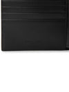 Smooth Leather Classic Logo Half Wallet Black - SAINT LAURENT - BALAAN 8