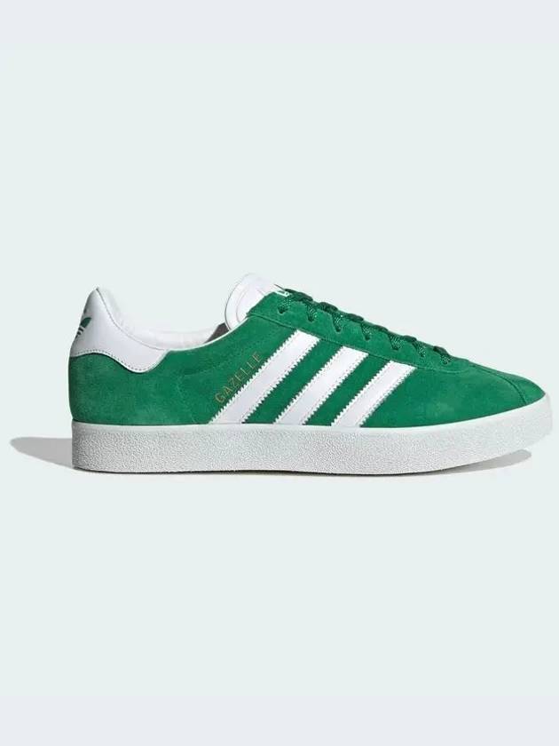 Gazelle 85 Suede Low Top Sneakers Green - ADIDAS - BALAAN 3