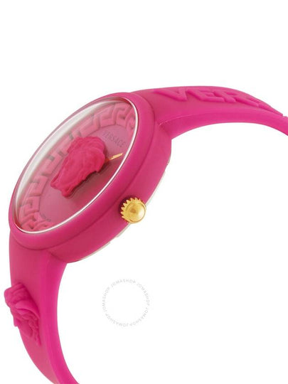 Versace Medusa Pop Quartz Pink Dial Ladies Watch VE6G00323 - VERSACE - BALAAN 2