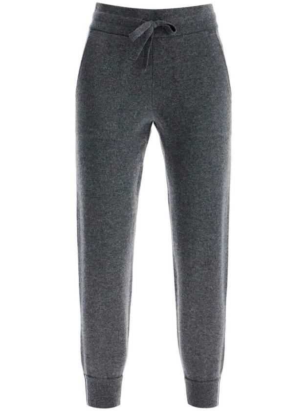 cashmere joggers for - THOM BROWNE - BALAAN 1