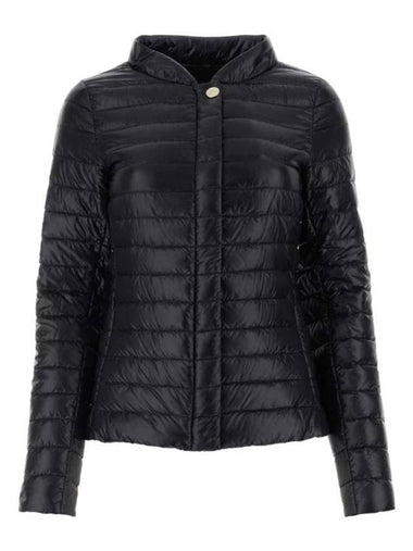 Elena Slim Fit Bomber Padding Black - HERNO - BALAAN 1