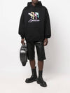 Multi Dolphin Logo Hoodie Black - VETEMENTS - BALAAN 4