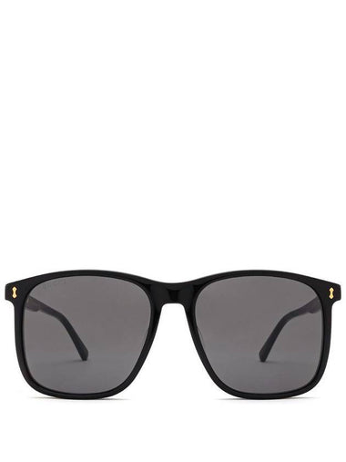 Eyewear Men's Black Square Sunglasses Black - GUCCI - BALAAN 1