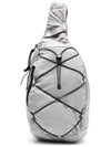 Nylon B Sling Bag Grey - CP COMPANY - BALAAN 3