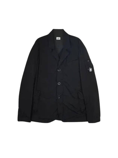 Nycra-R Blazer Jacket Black - CP COMPANY - BALAAN 1