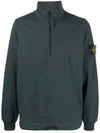 Edition Half Zip-up Sweatshirt Dark Green - STONE ISLAND - BALAAN 7