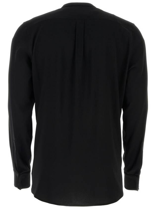 silk blend long sleeve shirt G5LF8TFUMVS - DOLCE&GABBANA - BALAAN 3