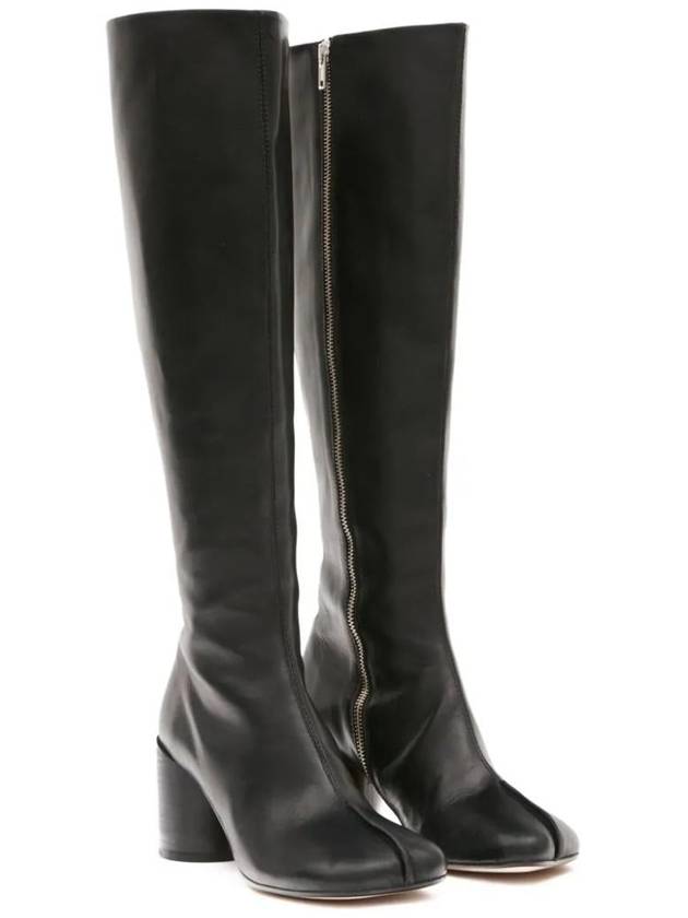 Mm6 Maison Margiela Leather Knee-High Boots - MAISON MARGIELA - BALAAN 2