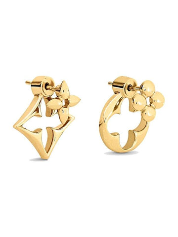 Flowergram Earrings Gold - LOUIS VUITTON - BALAAN 1