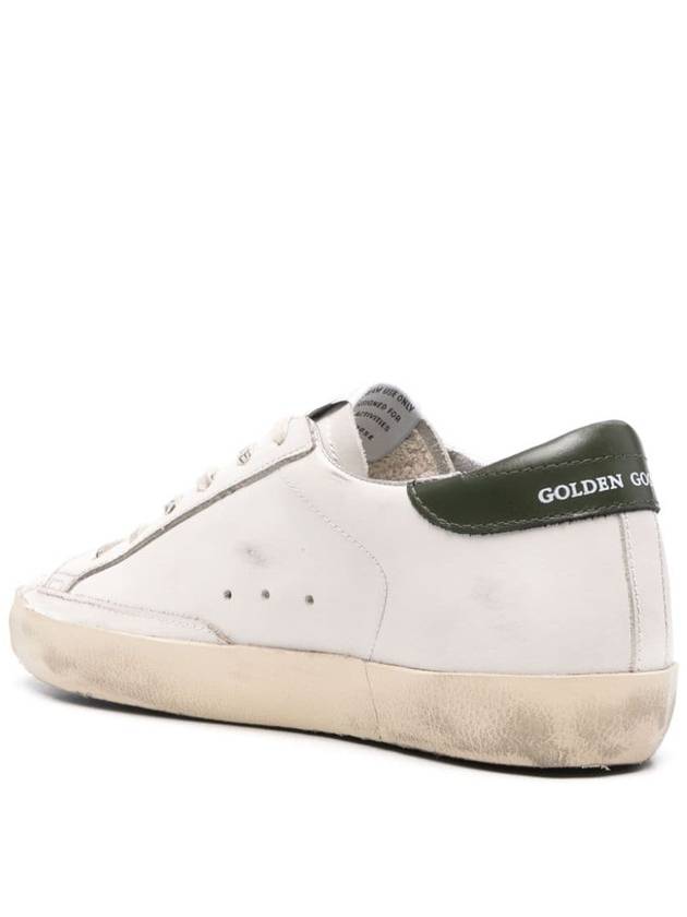 Superstar Dark Green Top Low Top Sneakers White - GOLDEN GOOSE - BALAAN 4