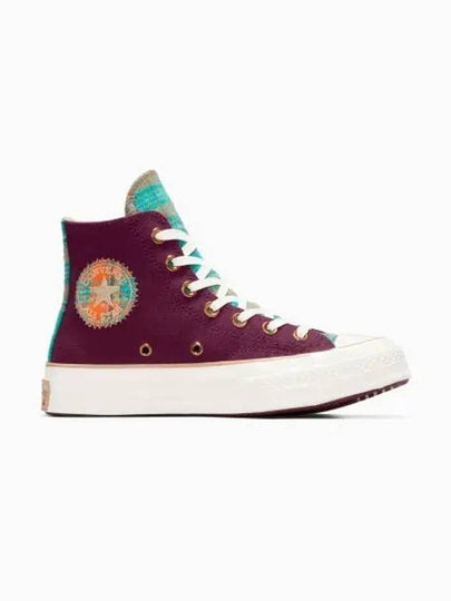 Chuck 70 Canvas High Top Sneakers Deep Bordeaux - CONVERSE - BALAAN 2