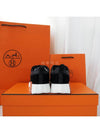 Bouncing Parachute Fabric Low Top Sneakers Noir - HERMES - BALAAN 5