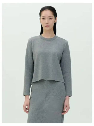 Women s Double Knit Jersey A Line Pullover Melange Domestic Product GM0024082792703 - THEORY - BALAAN 1