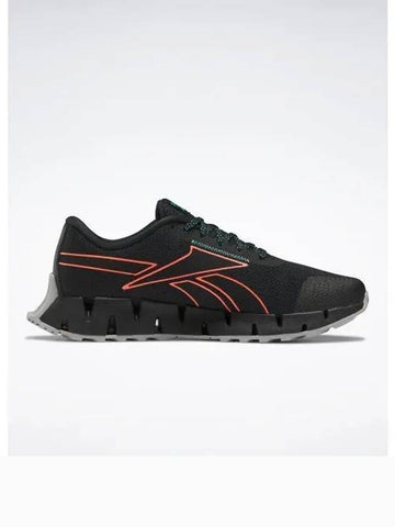 Zig Dynamica 2 Adventure Low Top Sneakers Black - REEBOK - BALAAN 1