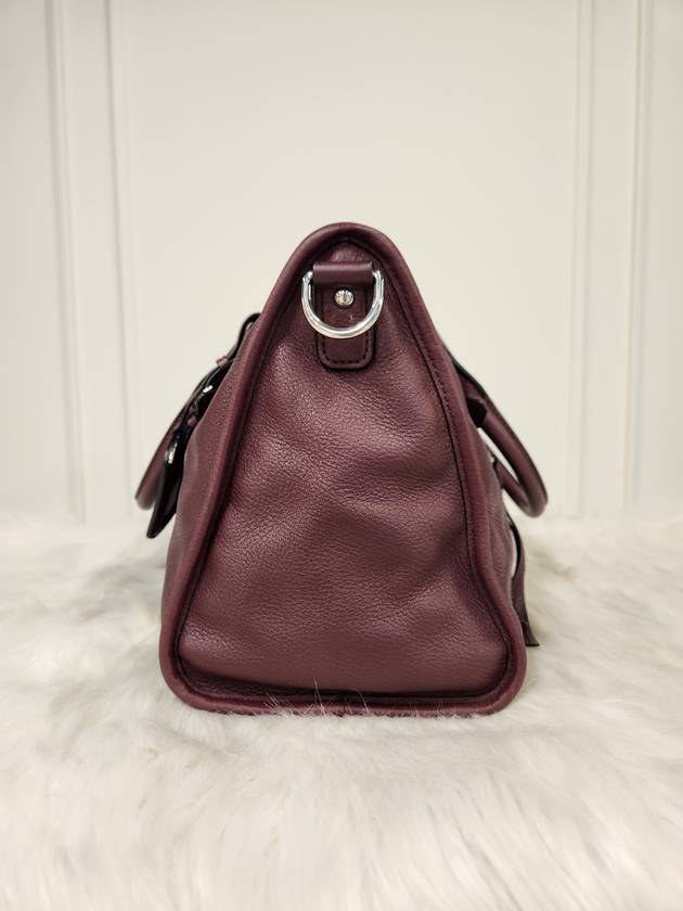 Women s Vitello Dino Motor Bag Burgundy BL0805 Condition A - PRADA - BALAAN 6