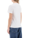 Fox Head Patch Regular Short Sleeve T-Shirt White - MAISON KITSUNE - BALAAN 5