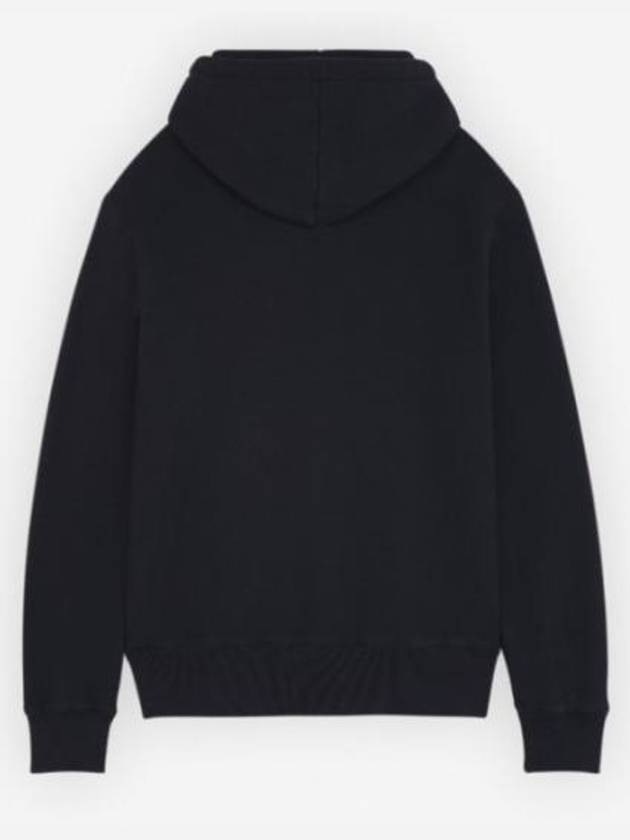 Bold Fox Head Patch Comfort Hoodie Black - MAISON KITSUNE - BALAAN 3