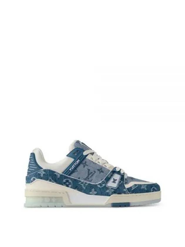 LV Trainer Sneakers Blue 1ADHHW - LOUIS VUITTON - BALAAN 1