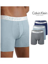 CK Men's Briefs Underwear Microfiber Chromatic Boxer Briefs Drawstring 3 Piece Set - CALVIN KLEIN - BALAAN 4