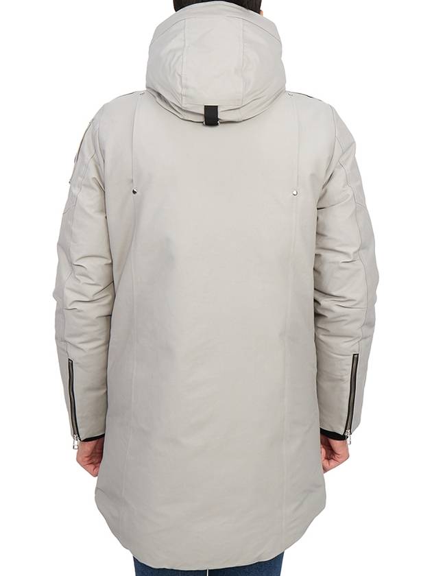 Saint Ulric Logo Plaque Hooded Parka Grey - MOOSE KNUCKLES - BALAAN 6