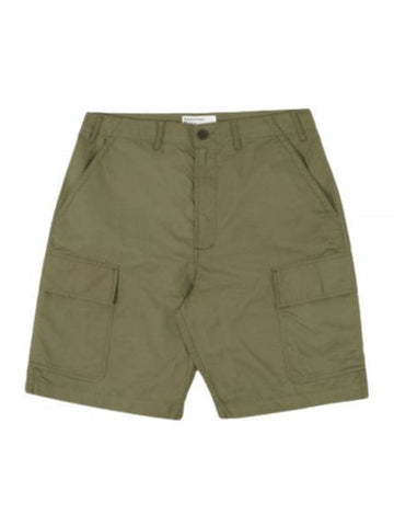 MW CARGO SHORT OLIVE 28150 shorts - UNIVERSAL WORKS - BALAAN 1