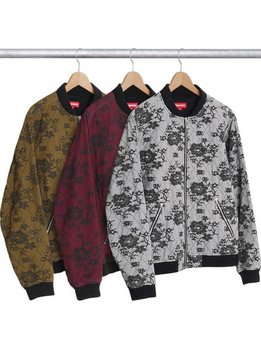 quilted lace bomber jacket dark gold quilted lace bomber jacket DK Gold - SUPREME - BALAAN 2