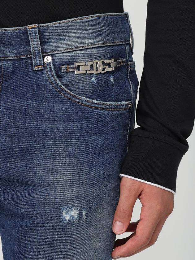 Jeans Dolce & Gabbana in denim di cotone used - DOLCE&GABBANA - BALAAN 4