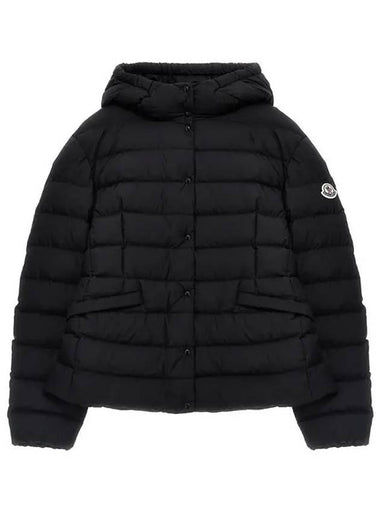 Moncler Junior 12 EGISTO Hooded Down Jacket Black - MONCLER - BALAAN 1