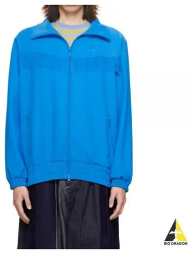 24 Fringe Track Jacket Blue OT198 - NEEDLES - BALAAN 1